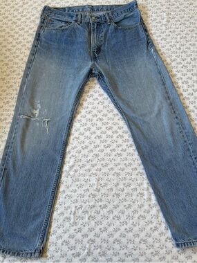 Vintage Distressed Denim - Casual Straight Fit